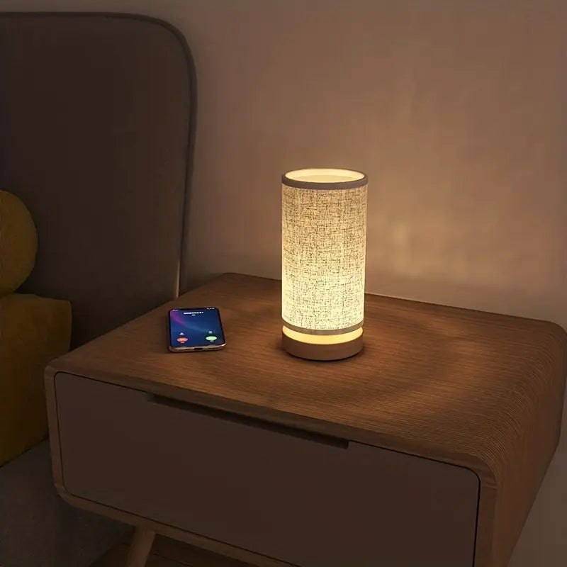 Eenvoudige & Creatieve Nachtlamp | Moderne Houten Tafellamp