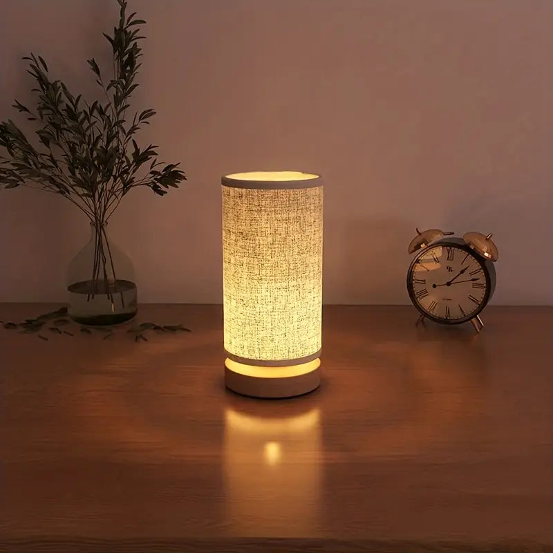 Eenvoudige & Creatieve Nachtlamp | Moderne Houten Tafellamp