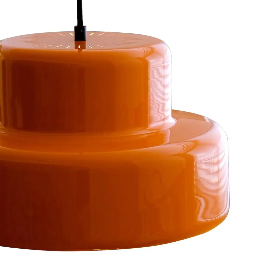 Eldra Interiors - Oranje Glazen Plafondlamp