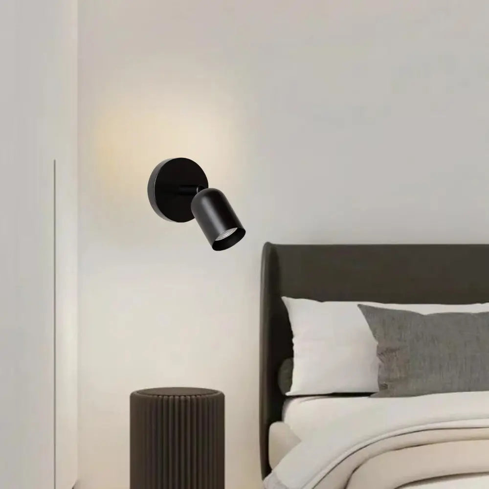 Fjordly - Minimalistische Zwarte Slaapkamer Wandlamp