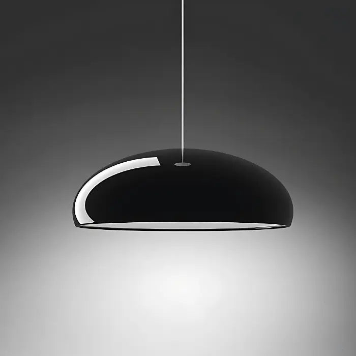 Fjordly - Zwarte Glazen Hanglamp met Elegante Uitstraling