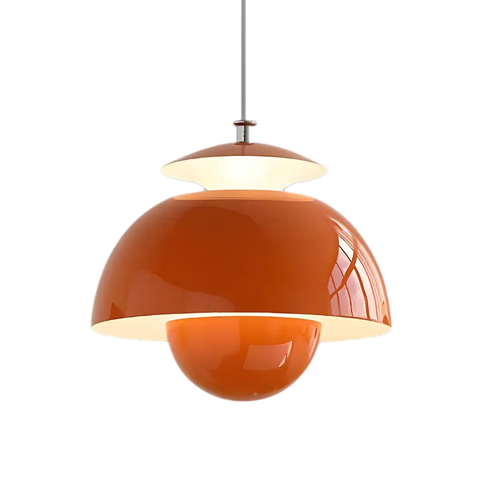 Fjordy - Scandinavisch Design Hanglamp Oranje