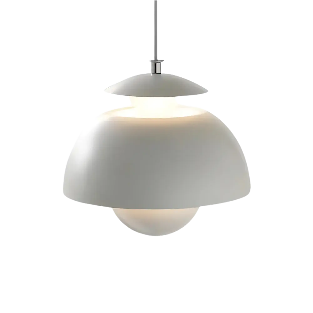 Fjordy - Scandinavisch Design Hanglamp Wit