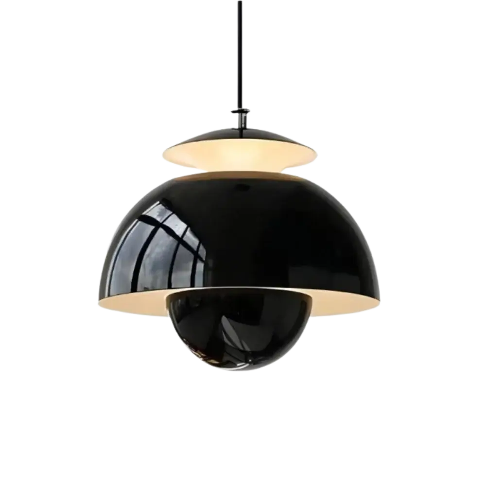 Fjordy - Scandinavisch Design Hanglamp Zwart