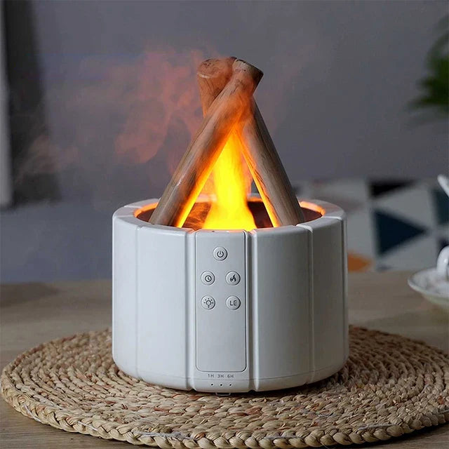 Forever Bonfire Diffuser - Vuur Effect Geur Verspreider Wit