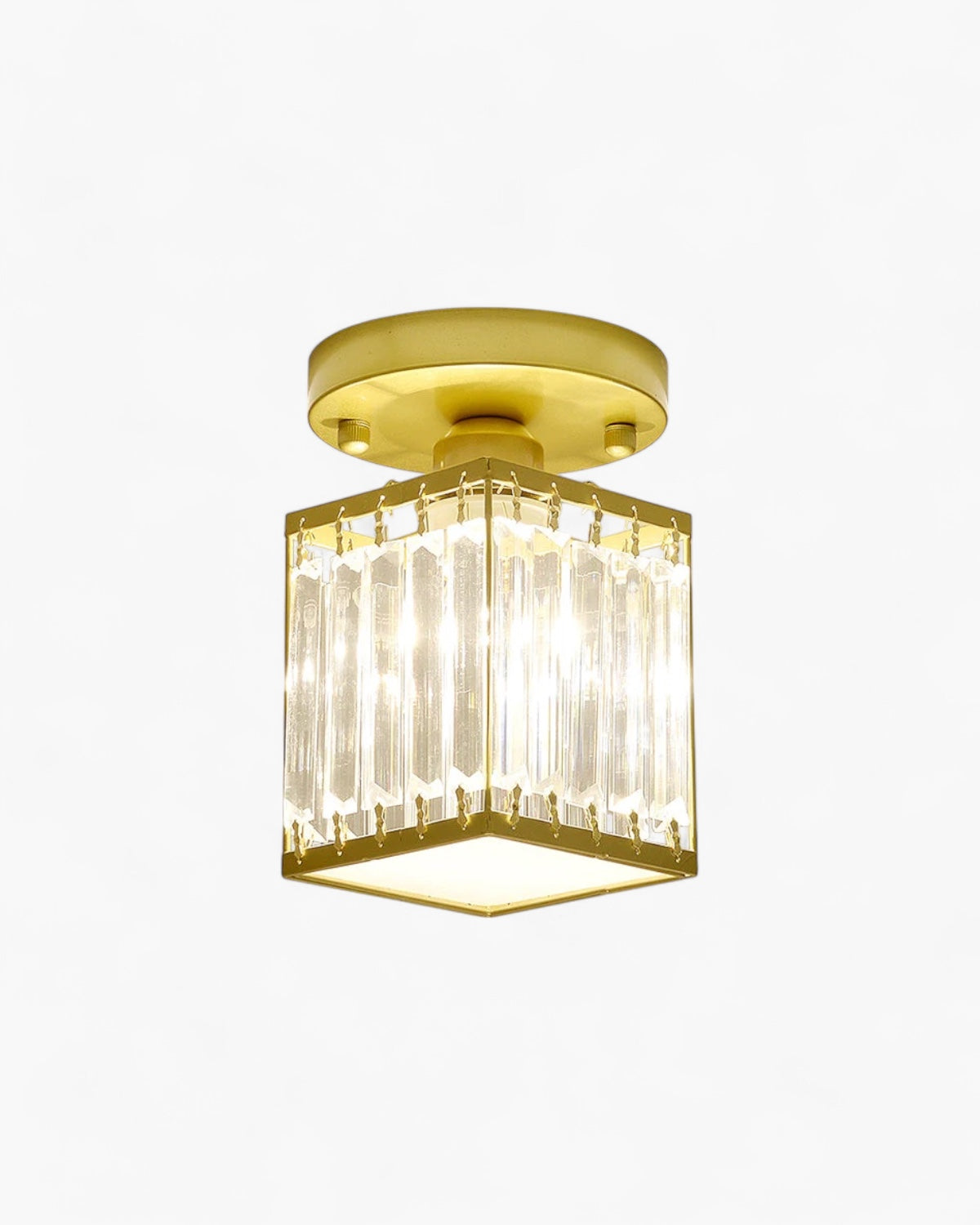 Fulgido - Elegante Plafondlamp Met Kristallen Goud