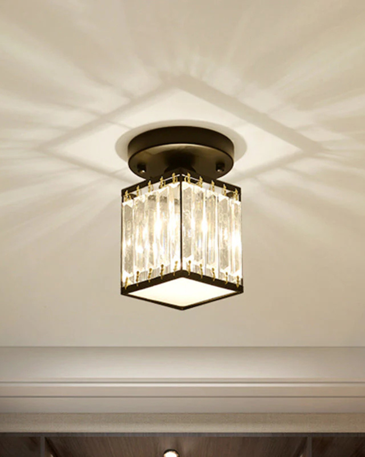 Fulgido - Elegante Plafondlamp Met Kristallen