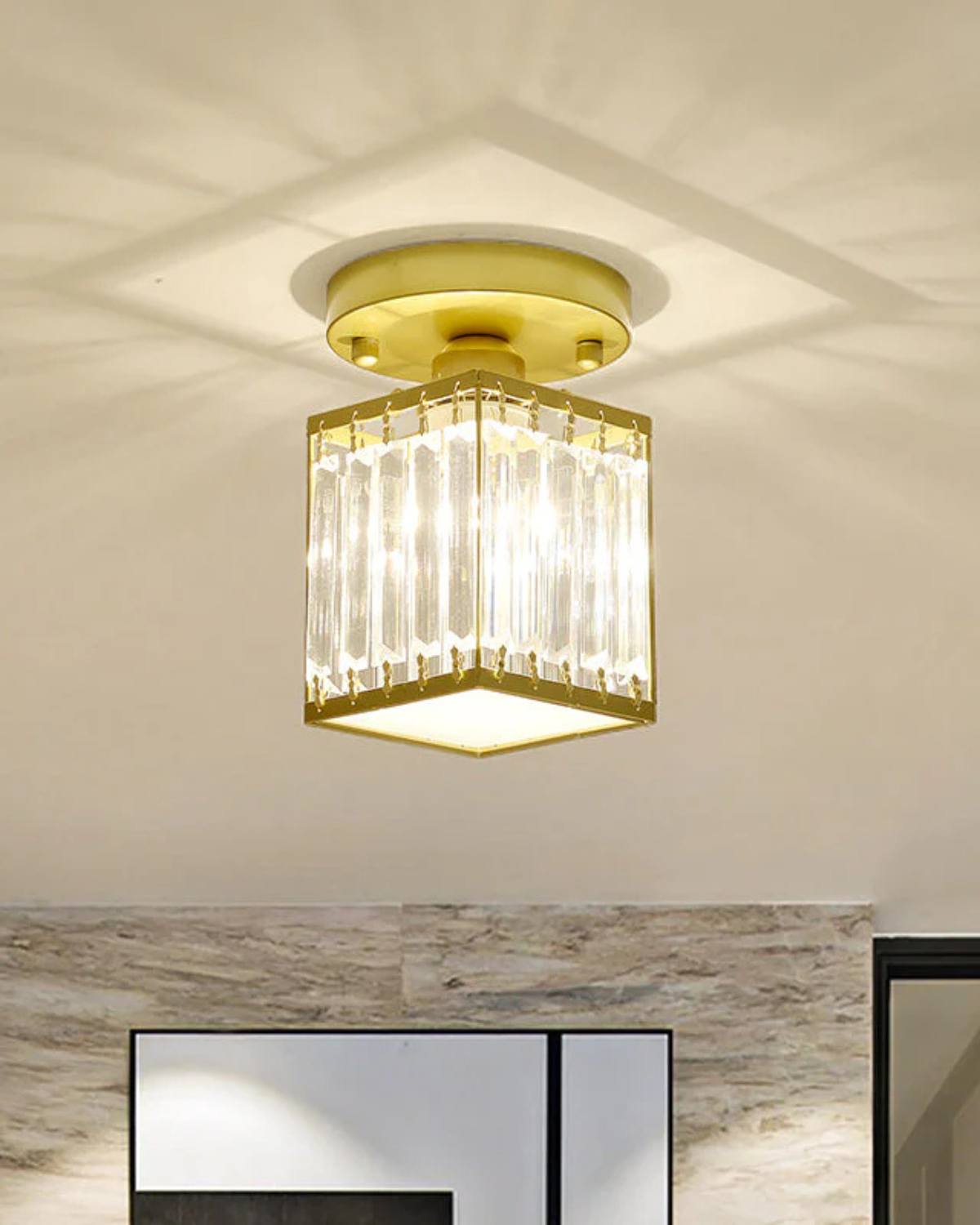 Fulgido - Elegante Plafondlamp Met Kristallen