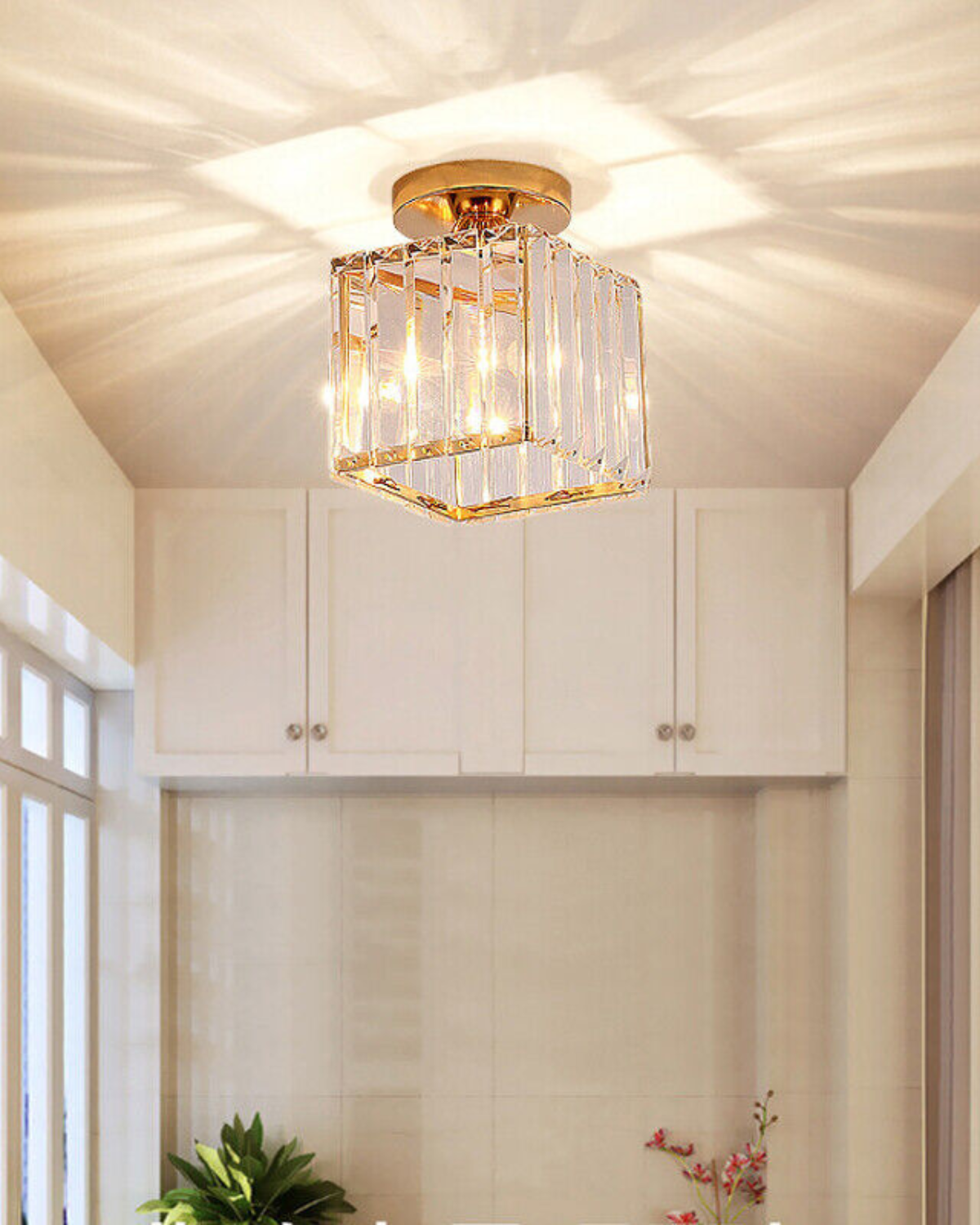 Fulgido - Elegante Plafondlamp Met Kristallen