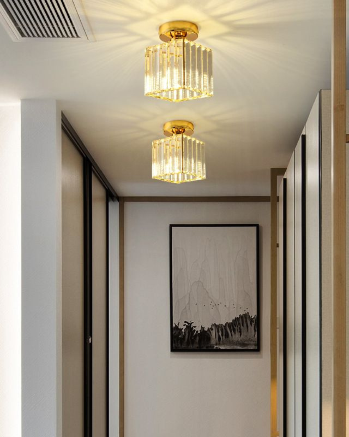 Fulgido - Elegante Plafondlamp Met Kristallen