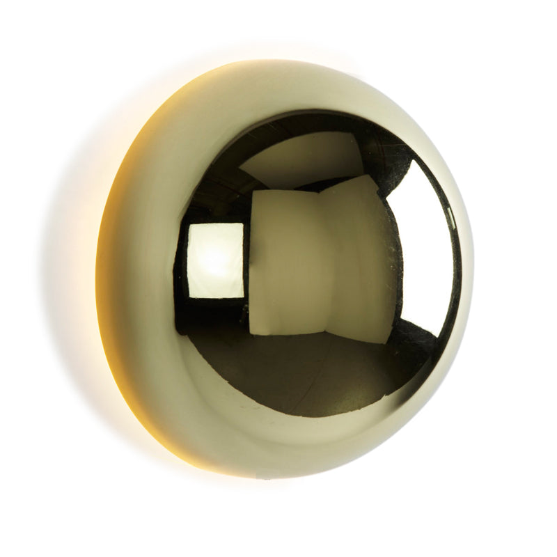 Glühzauber - Bauhaus Wandlamp in Middeleeuwse Stijl Goud D15cm(6")