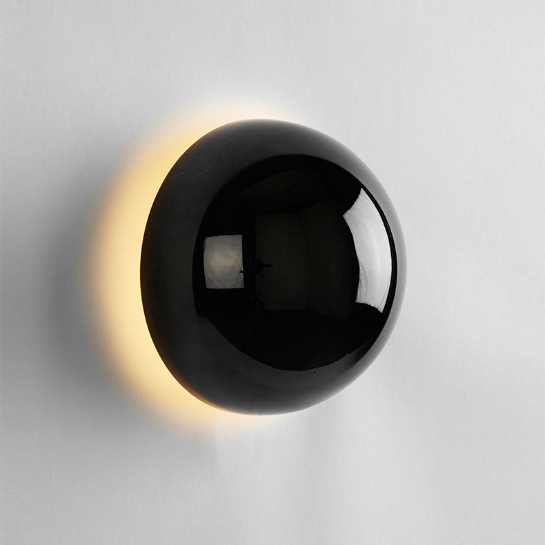 Glühzauber - Bauhaus Wandlamp in Middeleeuwse Stijl Zwart D15cm(6")