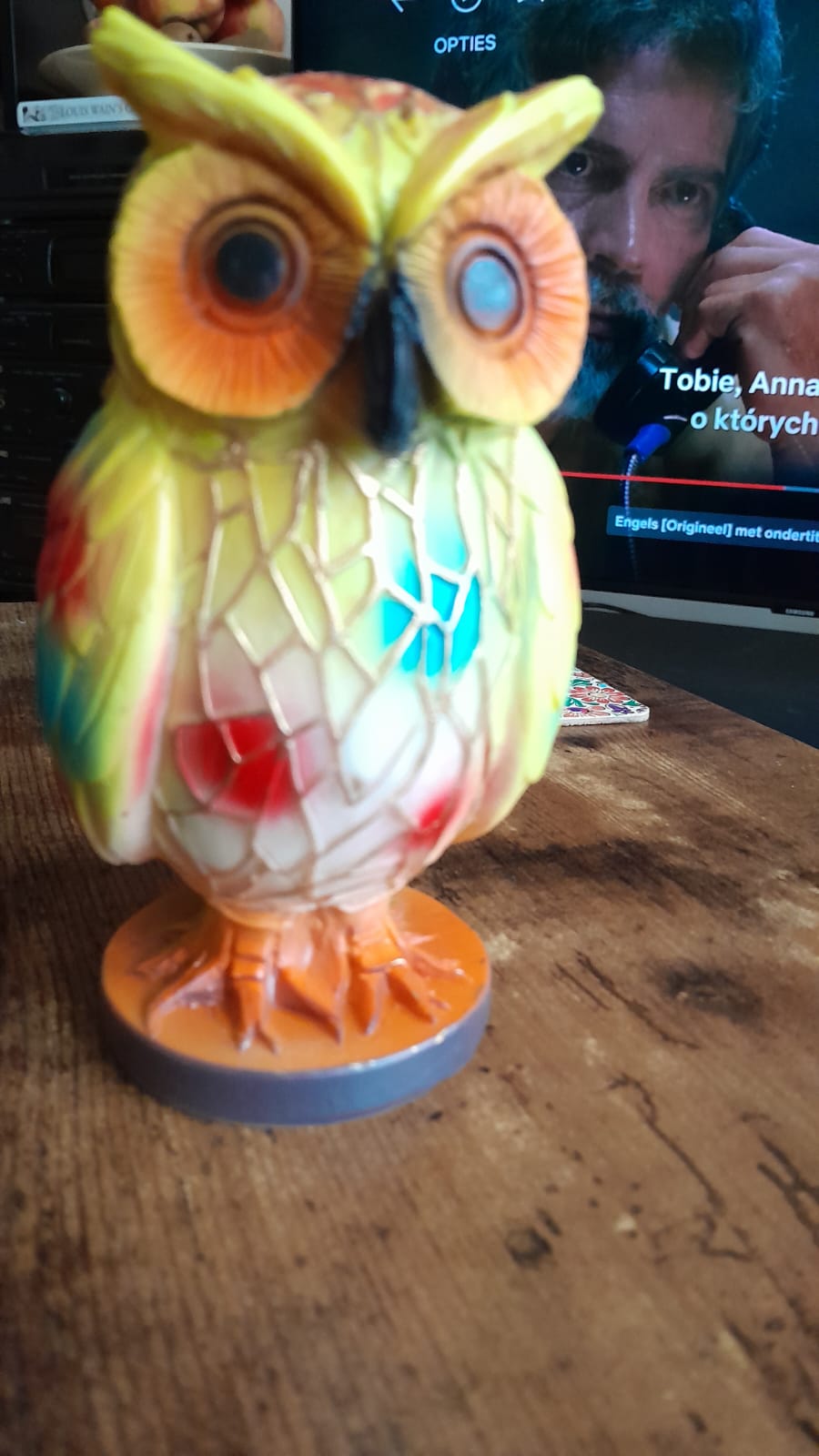 Glühzauber - Glas-in-Lood Stijl Dierenlampen Voor Betoverende Sfeer Lighting SEREIN