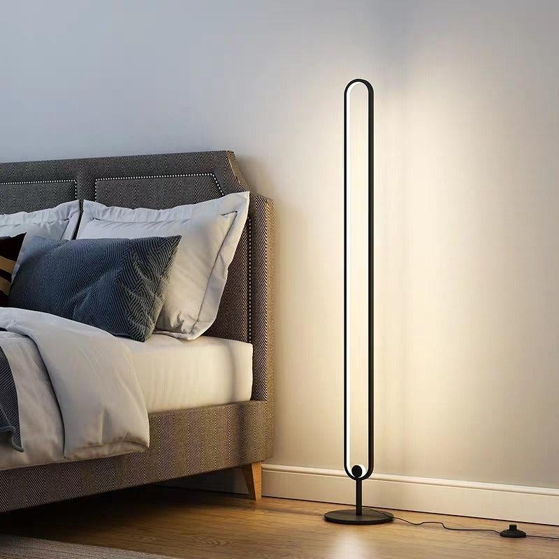 Infinity Staande LED Vloerlamp voor Elegante Interieurs