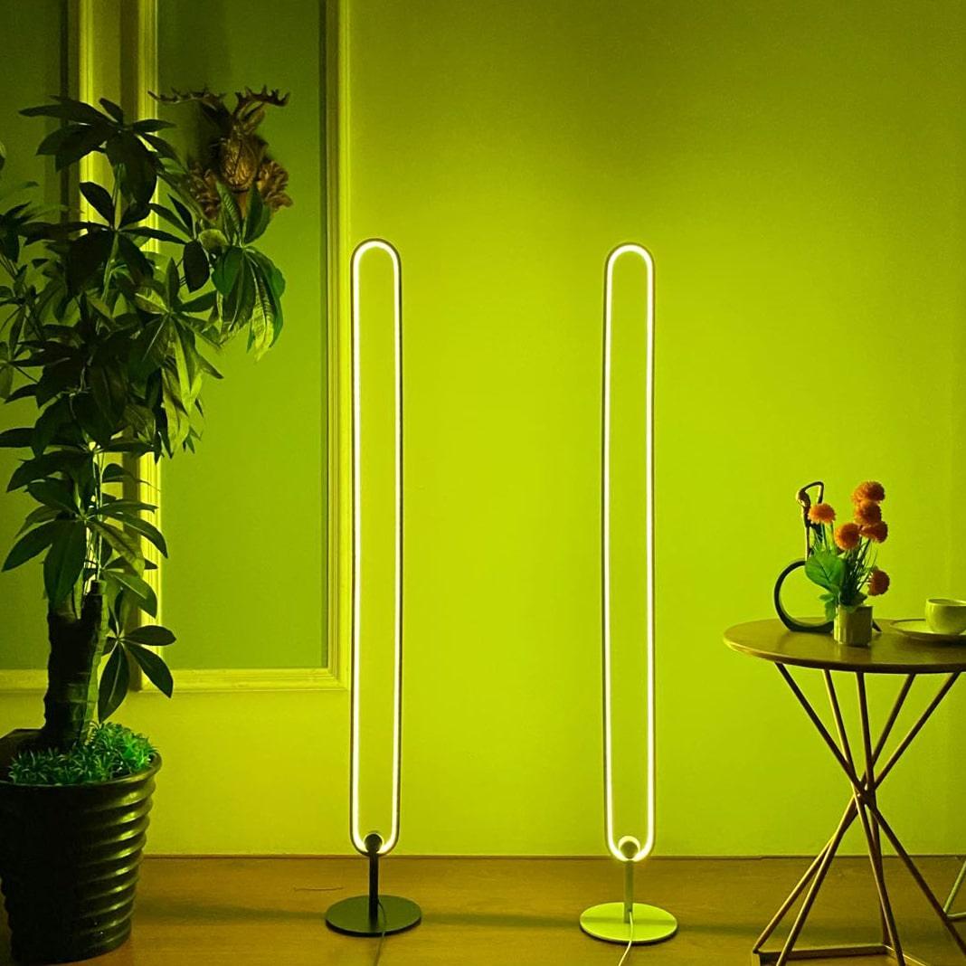 Infinity Staande LED Vloerlamp voor Elegante Interieurs