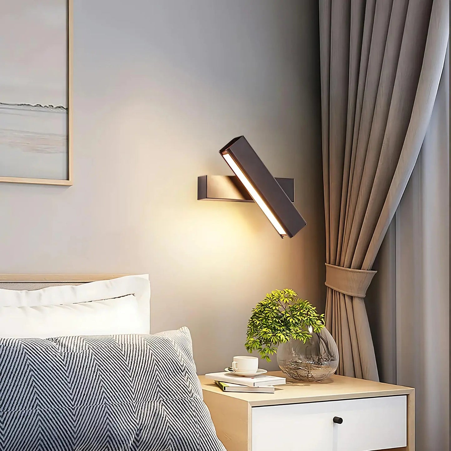 Kōmei - Wandlamp voor Moderne Slaapkamerverlichting