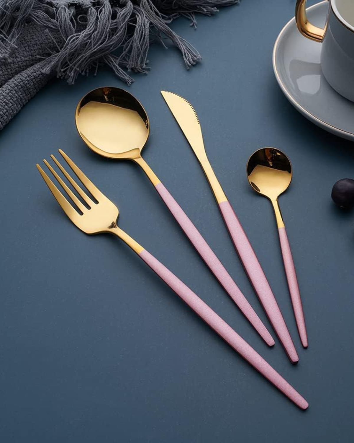 Lumino - Bestekset voor Elegante Diners Roze