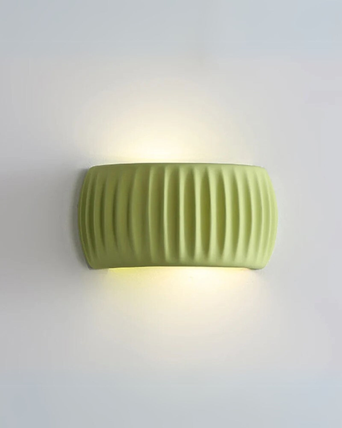 HUE - Soleil Wandlamp met Golfvormige Design Groen
