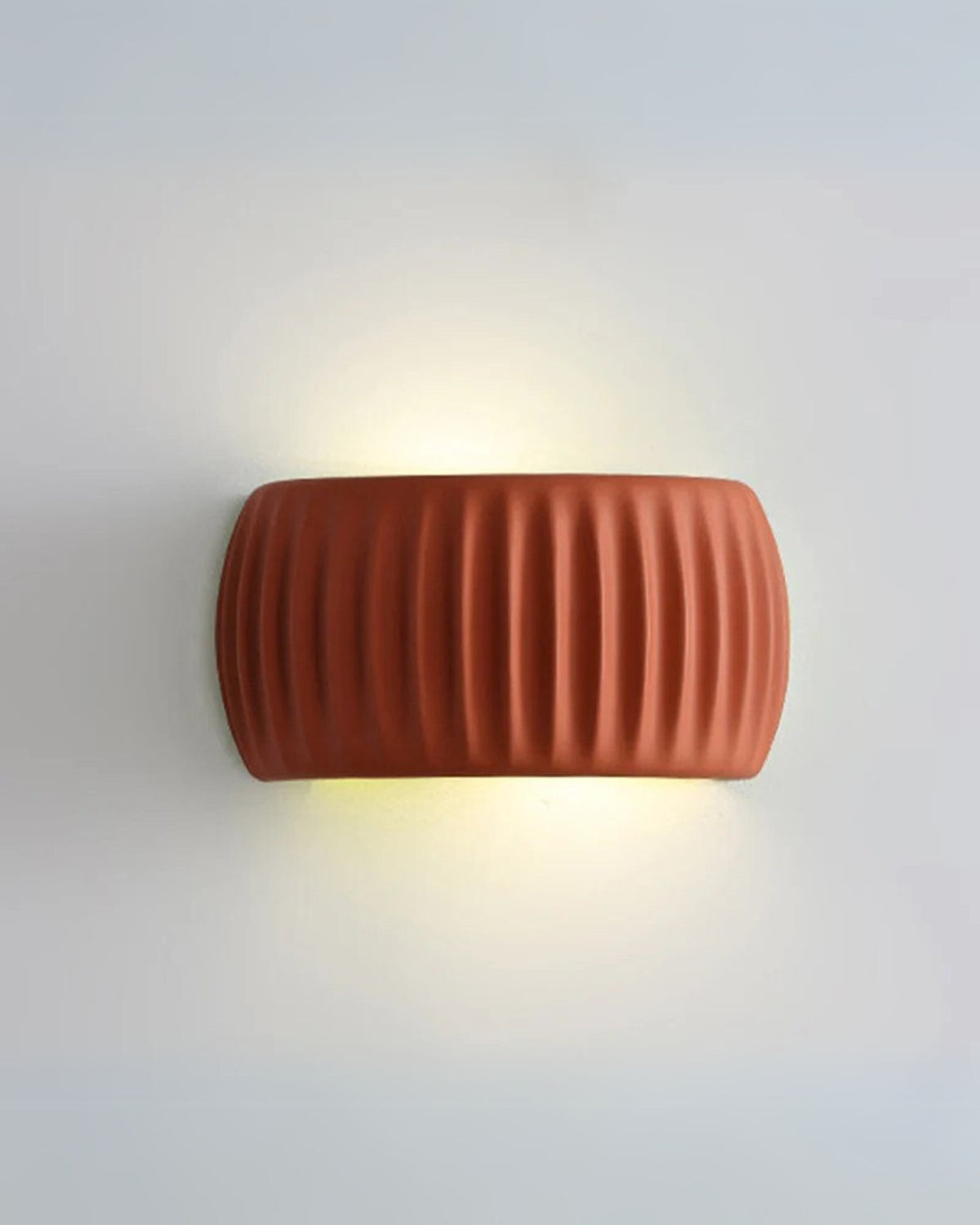 HUE - Soleil Wandlamp met Golfvormige Design Oranje