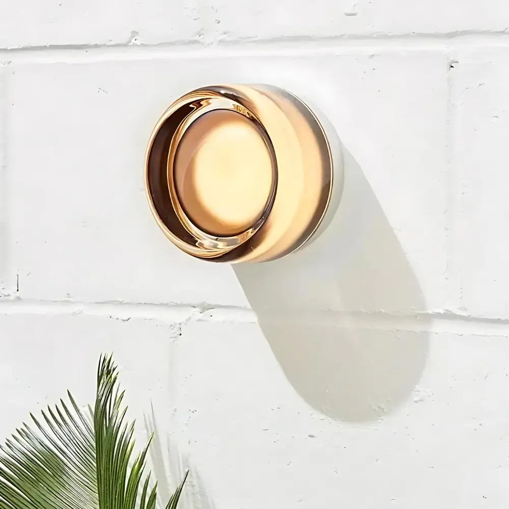 Lumino - Moderne Glazen Ronde Wandlamp