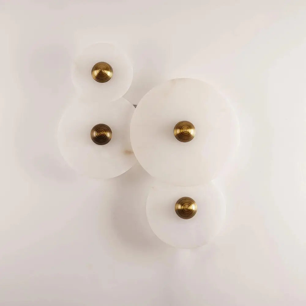 Lys & Ro - Wandlamp van Alabaster met Moderne Verlichting