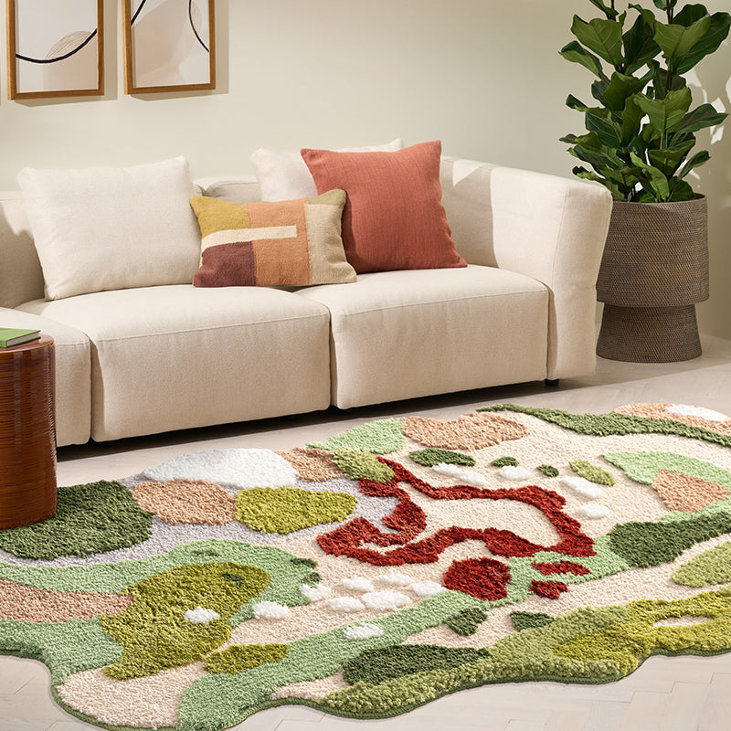 Magische Bloemen Tuin Antislip Vloerkleed - 80cm x 180cm