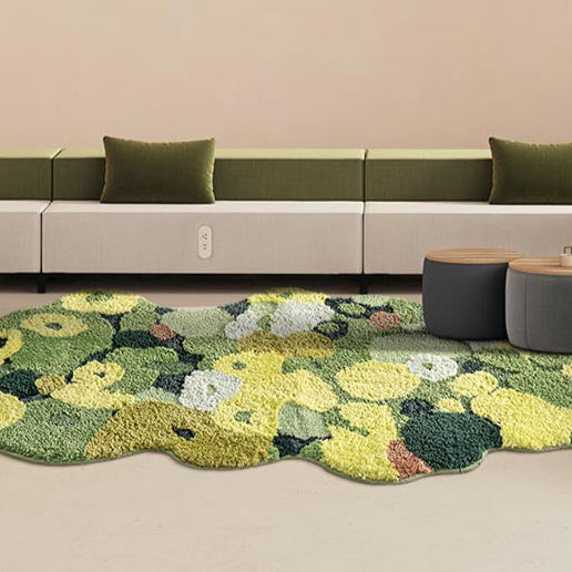 Magische Bloemen Tuin Antislip Vloerkleed - 80cm x 180cm