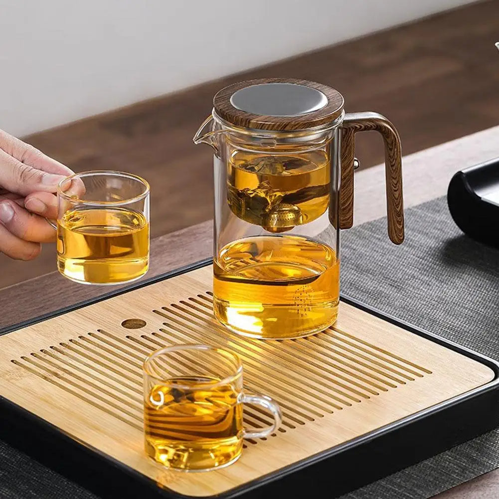 Magnetische Theepot met Scheidings- en Filtratiesysteem