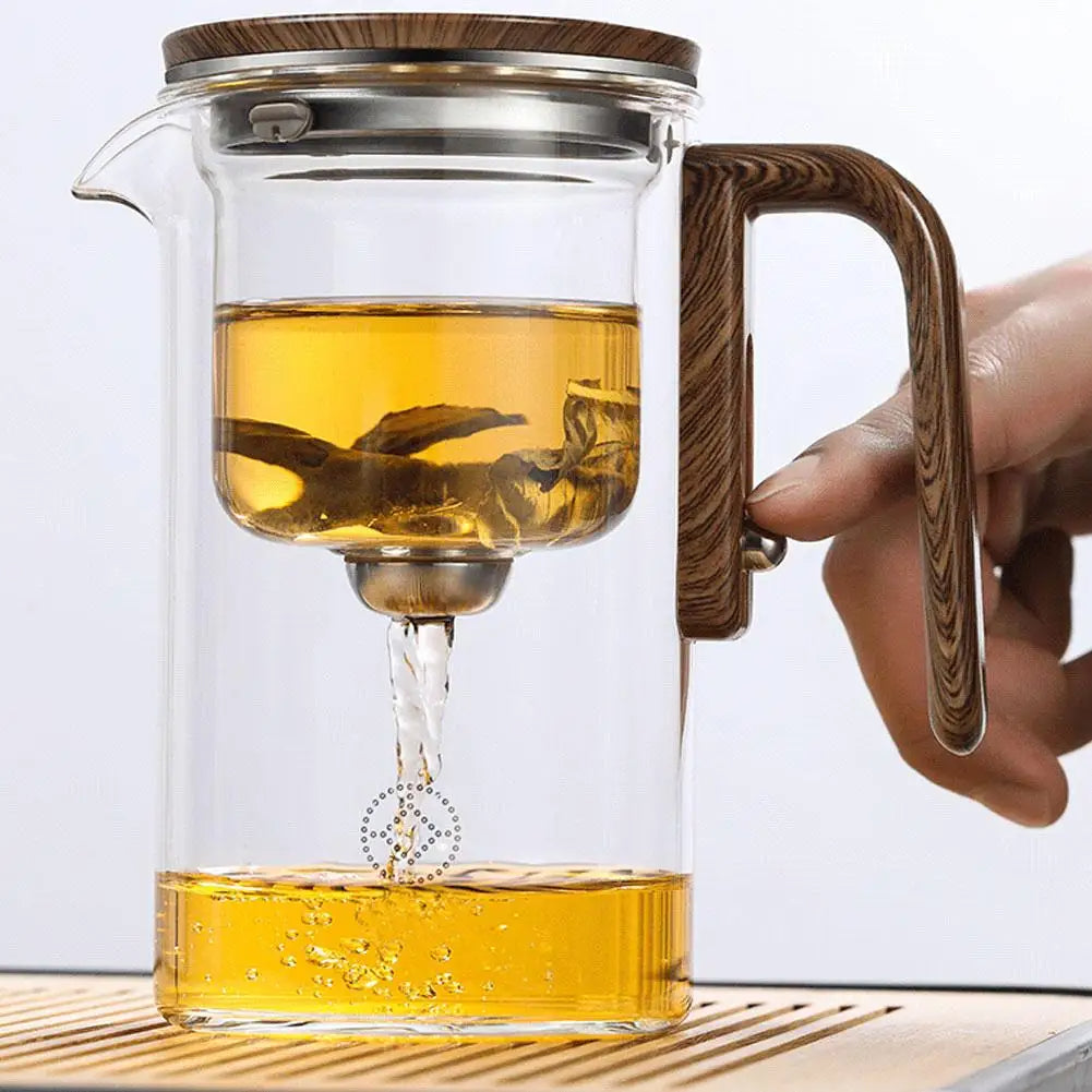 Magnetische Theepot met Scheidings- en Filtratiesysteem