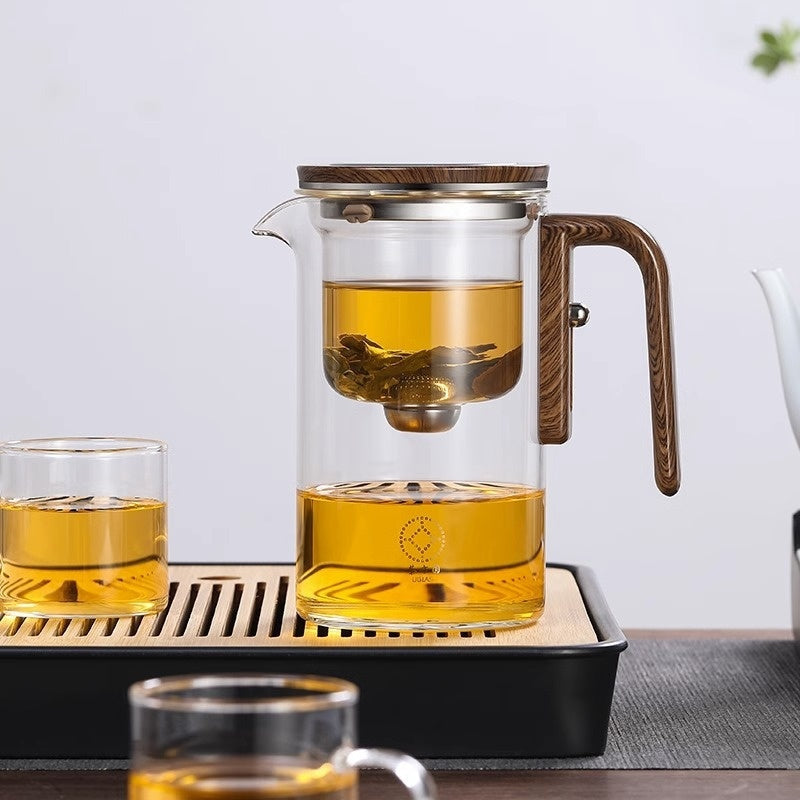 Magnetische Theepot met Scheidings- en Filtratiesysteem