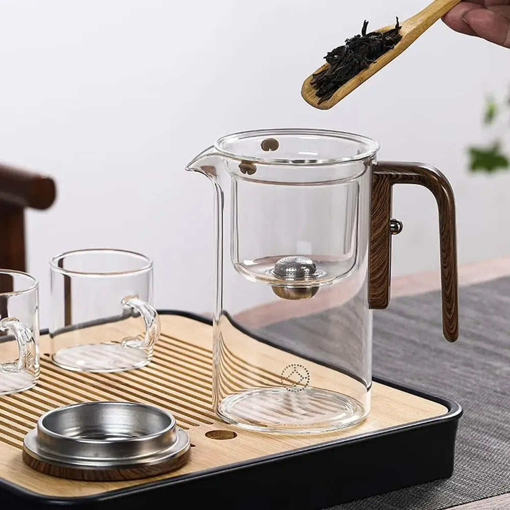 Magnetische Theepot met Scheidings- en Filtratiesysteem
