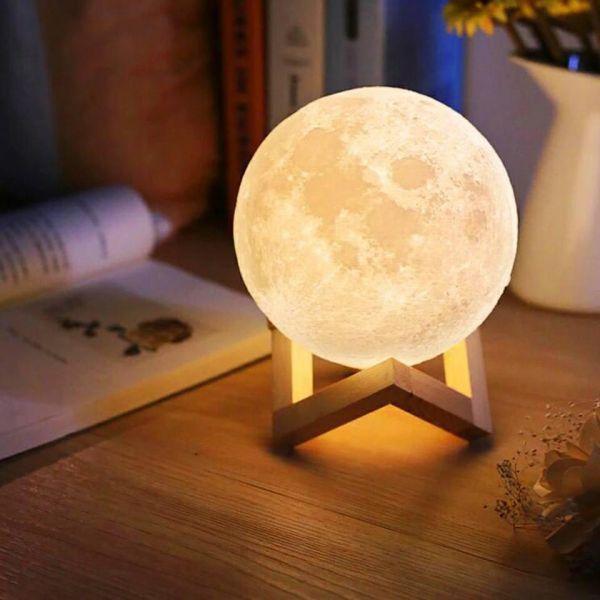 Solace - Sfeervolle Ronde Maan Lamp