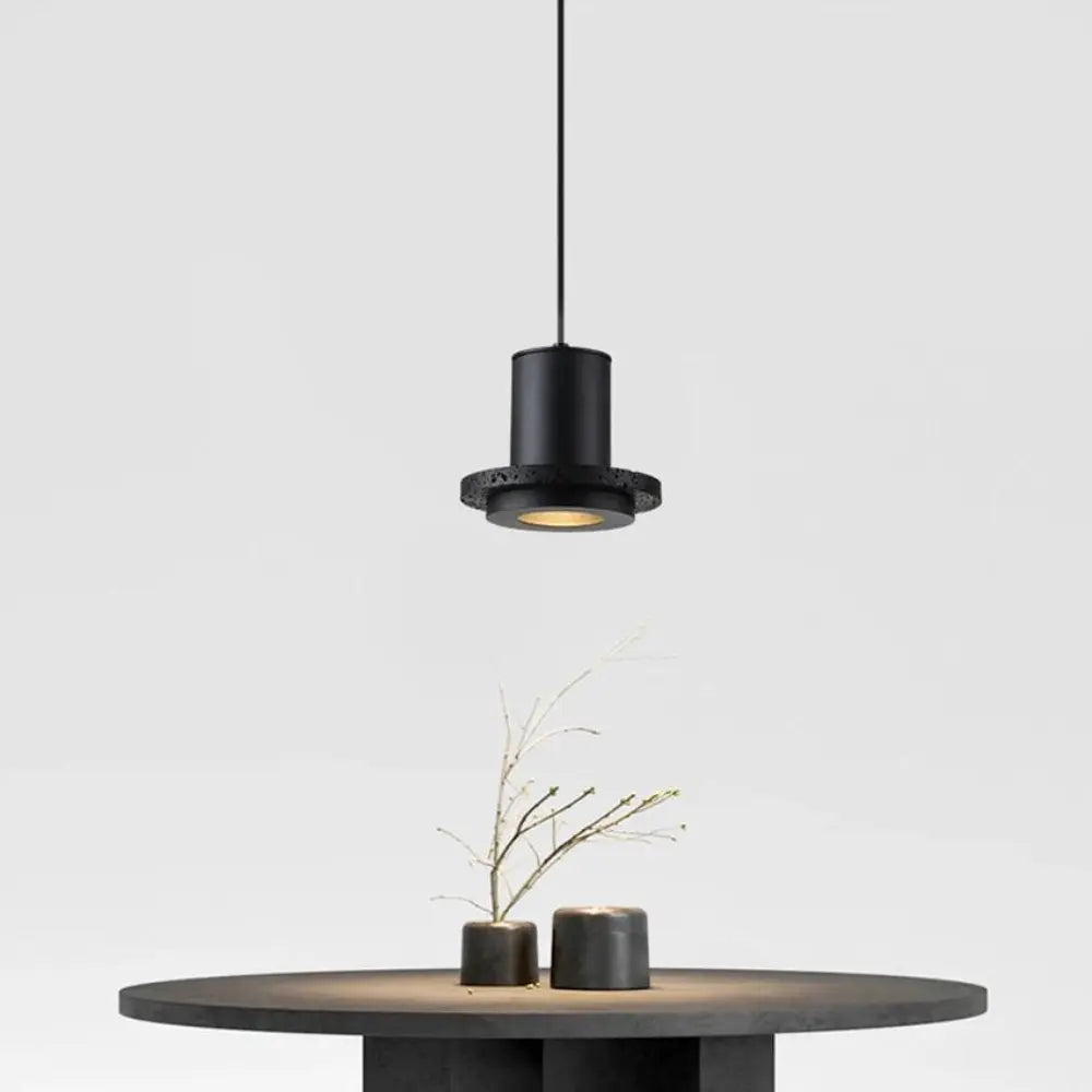 Morani Milano - Hanglamp van Luxe Zwart Natuursteen voor Modern Interieur