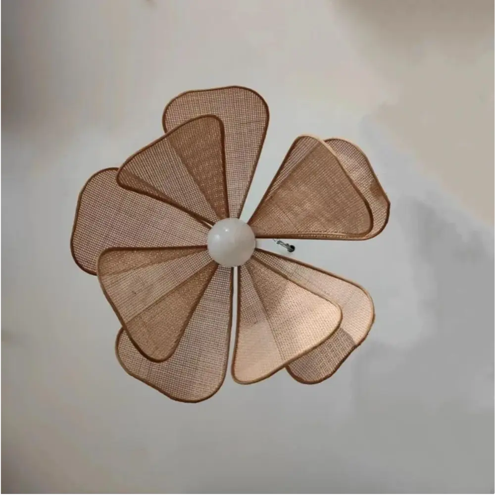 Nordlys - Lantern Rotan Bloem Hanglamp