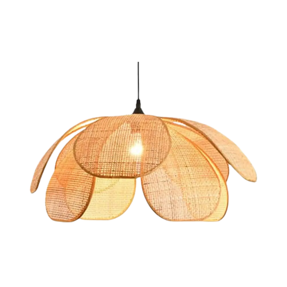 Nordlys - Lantern Rotan Bloem Hanglamp