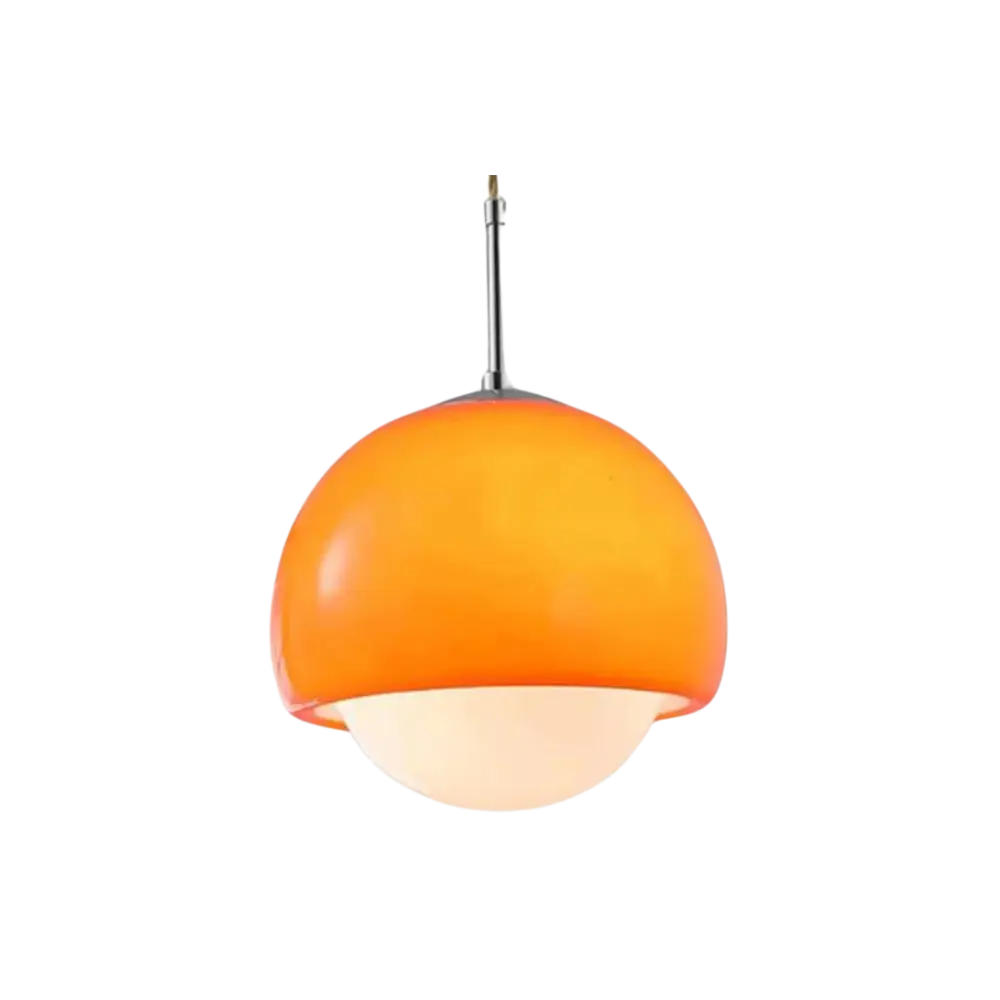 Nordlys - Retro Hanglamp van Lichtkunst met Glasontwerp SEREIN
