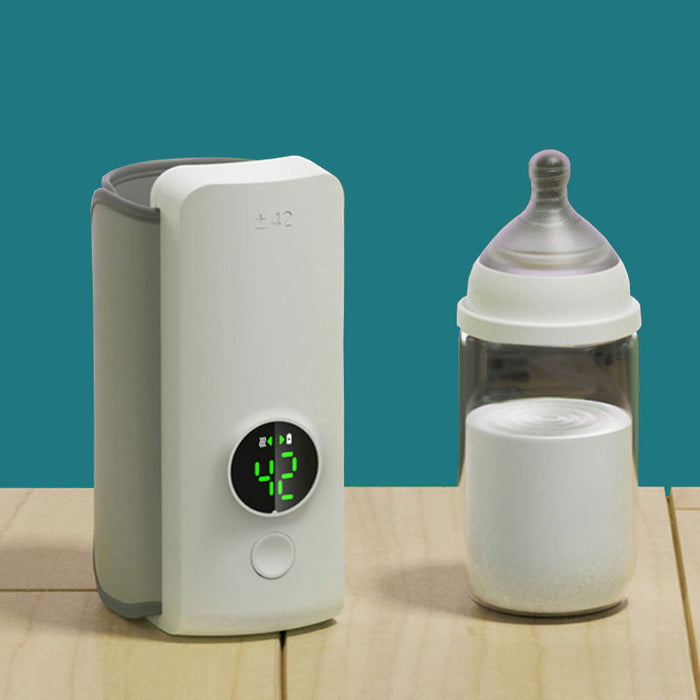 Oplaadbare Draagbare Flessenmelkverwarmer voor Baby Reizen
