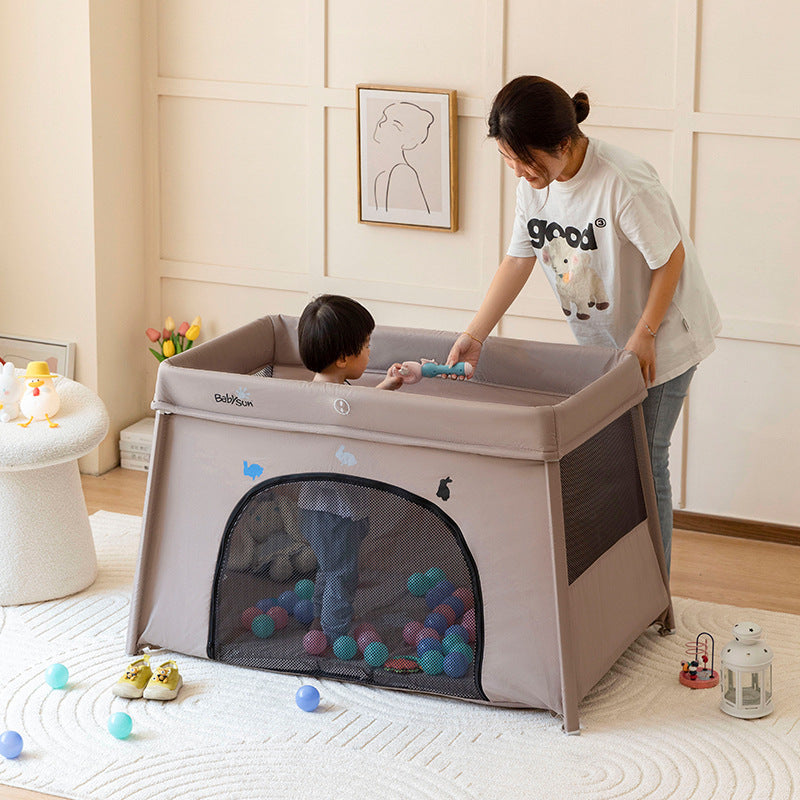 Opvouwbaar Aluminium Babybed met Opbergruimte en Organisatie SEREIN