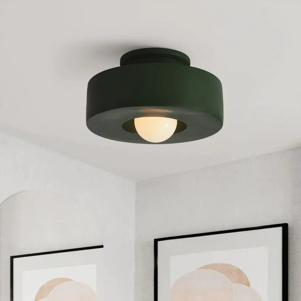 Morani - Semi-Flush Plafondlamp – Stijlvolle & Praktische Verlichting