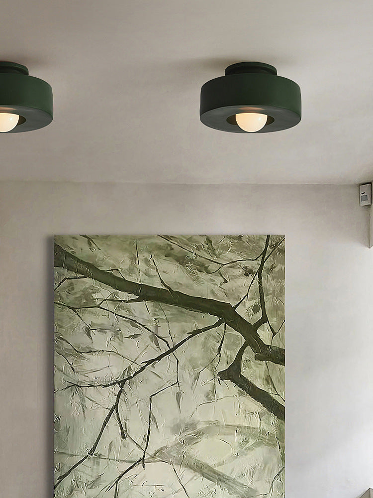 Morani - Semi-Flush Plafondlamp – Stijlvolle & Praktische Verlichting