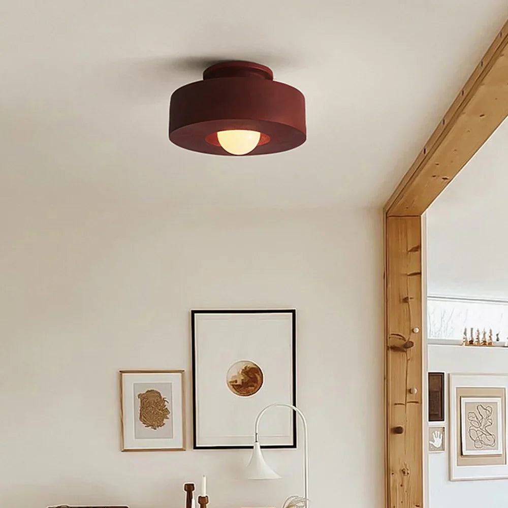 Morani - Semi-Flush Plafondlamp – Stijlvolle & Praktische Verlichting
