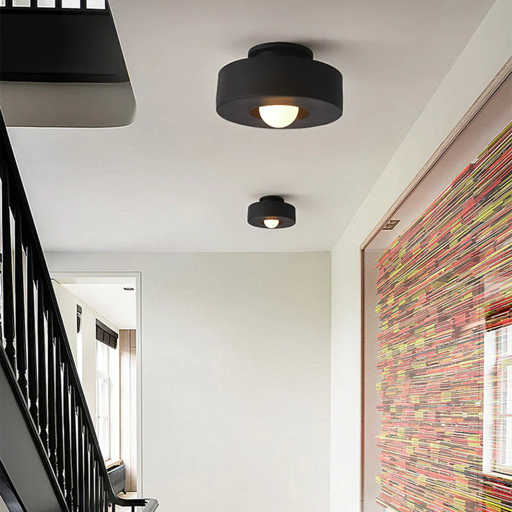 Morani - Semi-Flush Plafondlamp – Stijlvolle & Praktische Verlichting