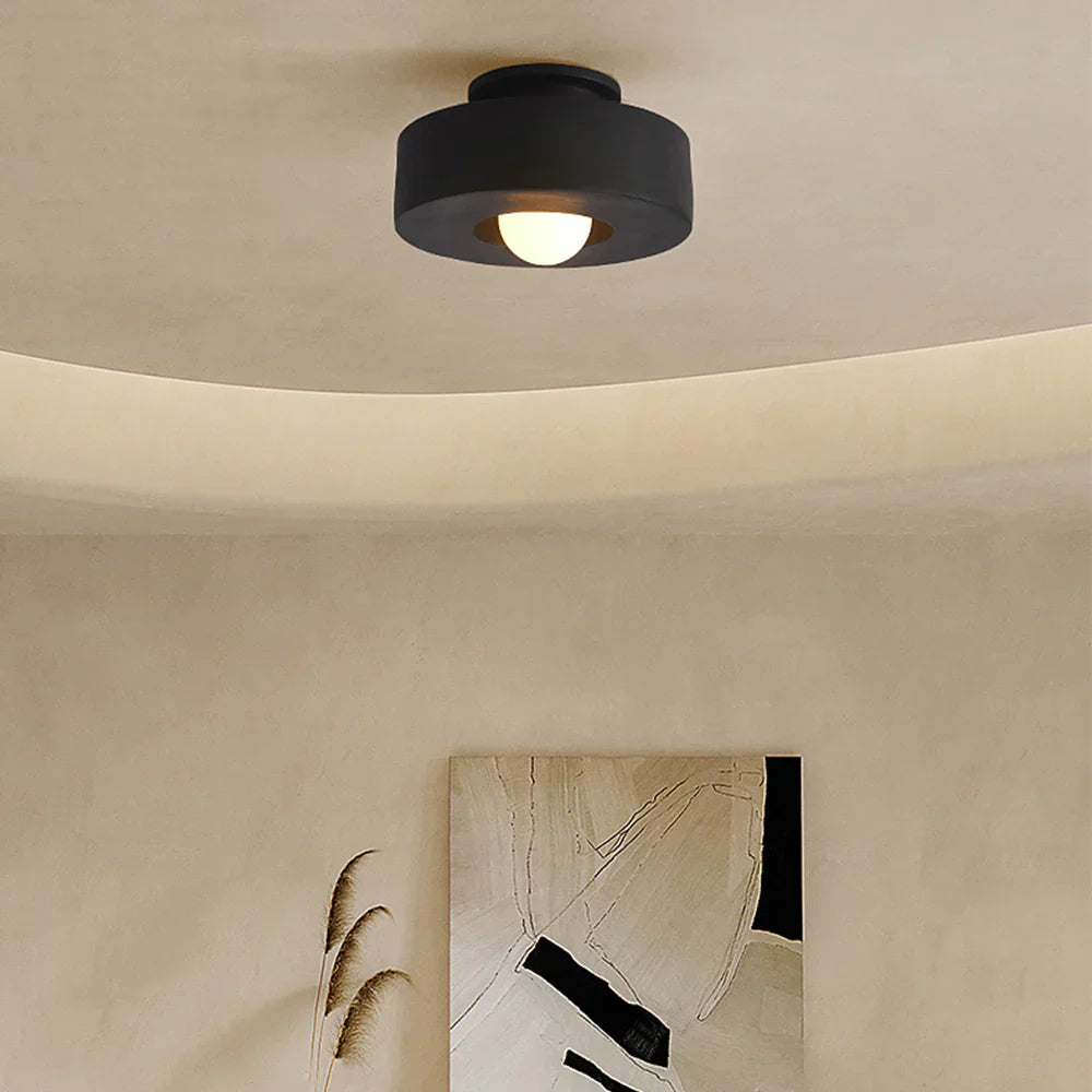 Morani - Semi-Flush Plafondlamp – Stijlvolle & Praktische Verlichting