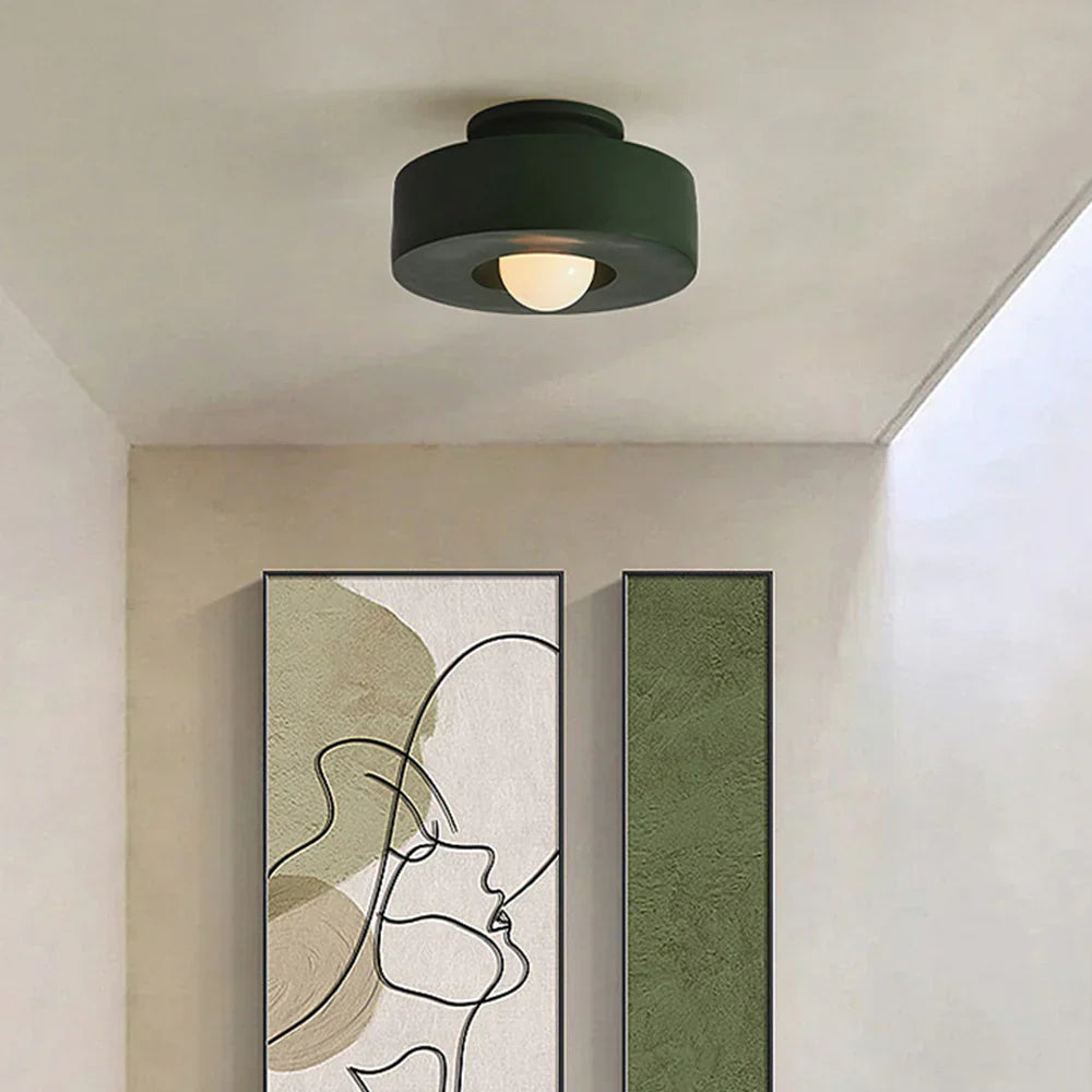 Morani - Semi-Flush Plafondlamp – Stijlvolle & Praktische Verlichting