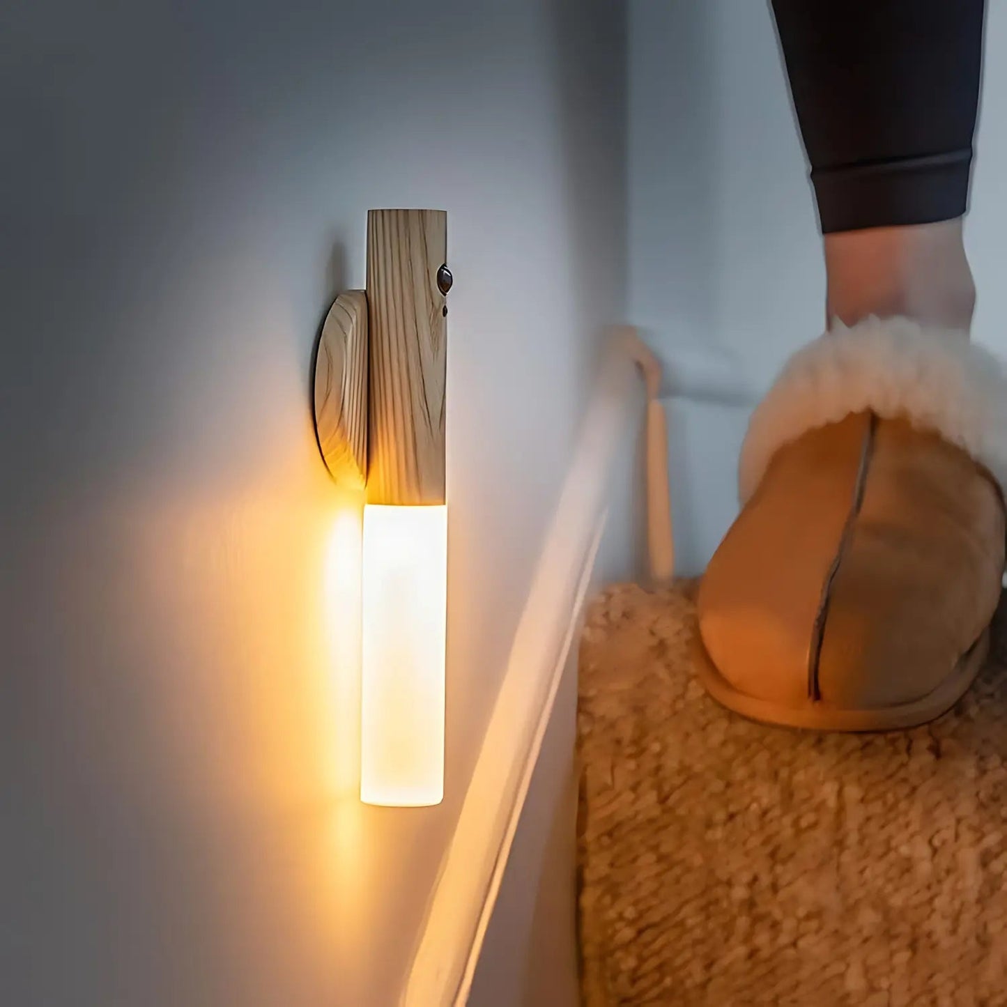 Solace - Scandinavian Style - Elegante Houten Wandlamp