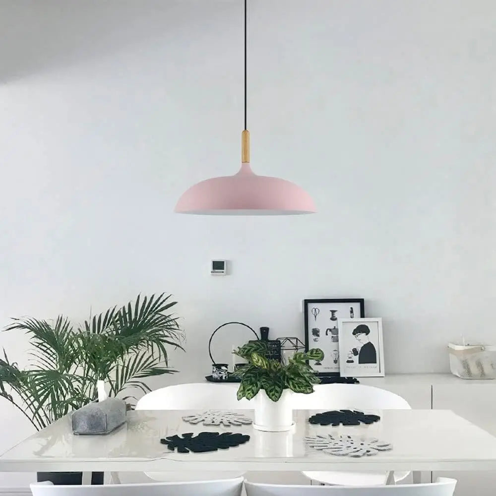 Stellar - Retro Roze Scandinavische Hanglamp