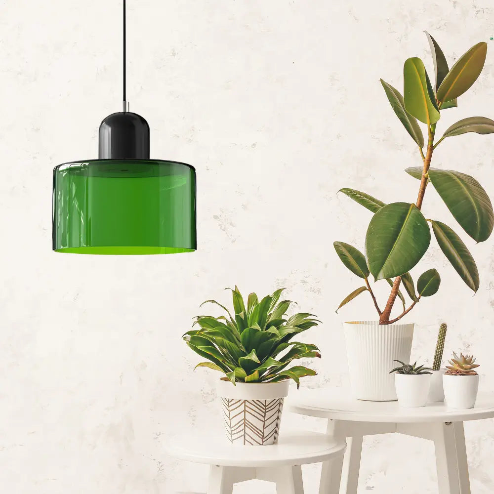 Stoyage - Groene Transparante Hanglamp