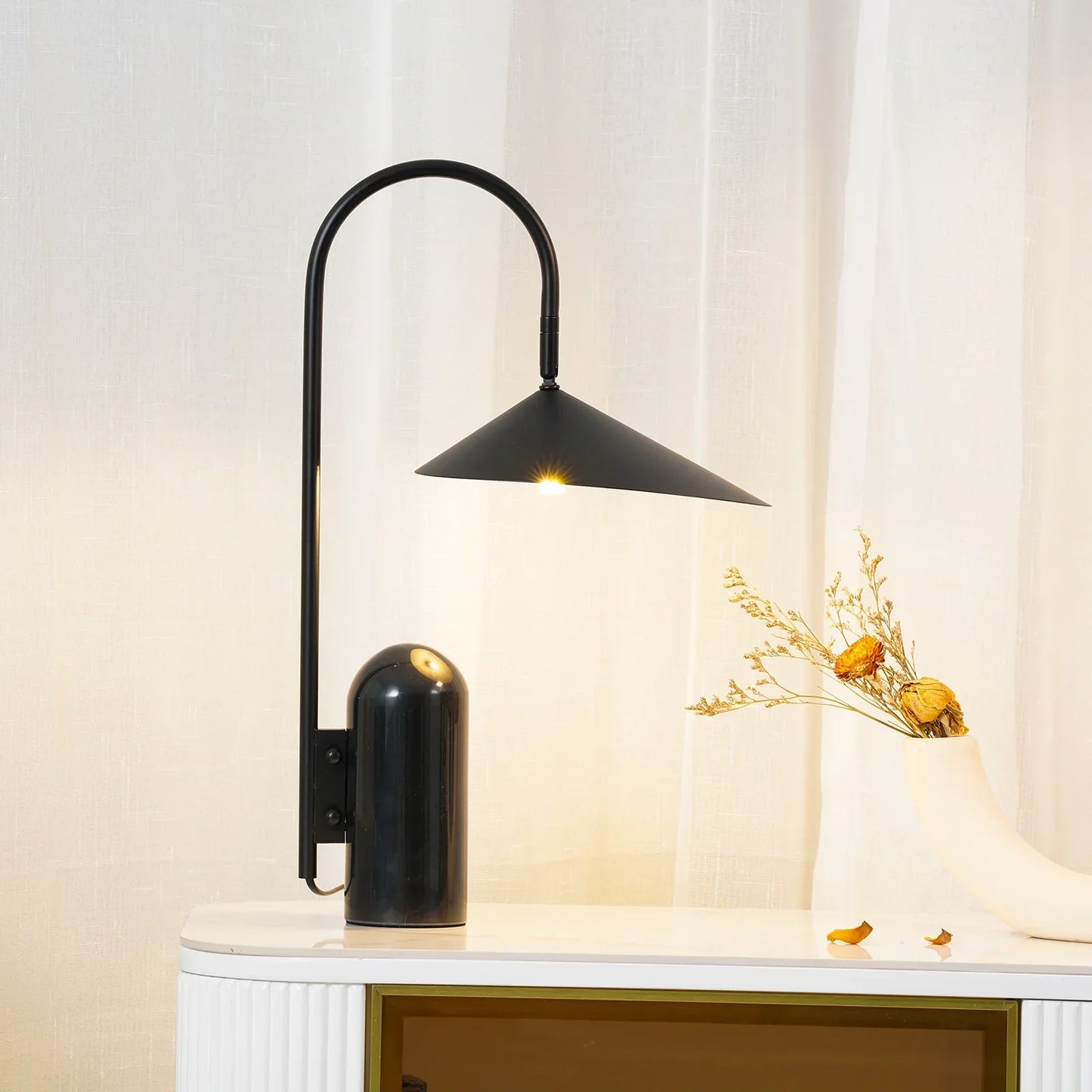 Kōmei Tafellamp – Tijdloze Elegante lamp - Warme Verlichting