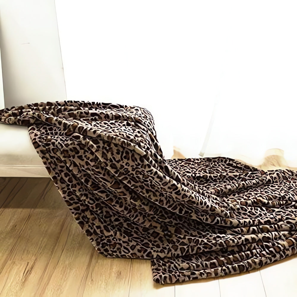 Wild Elegance Luipaardprint Deken