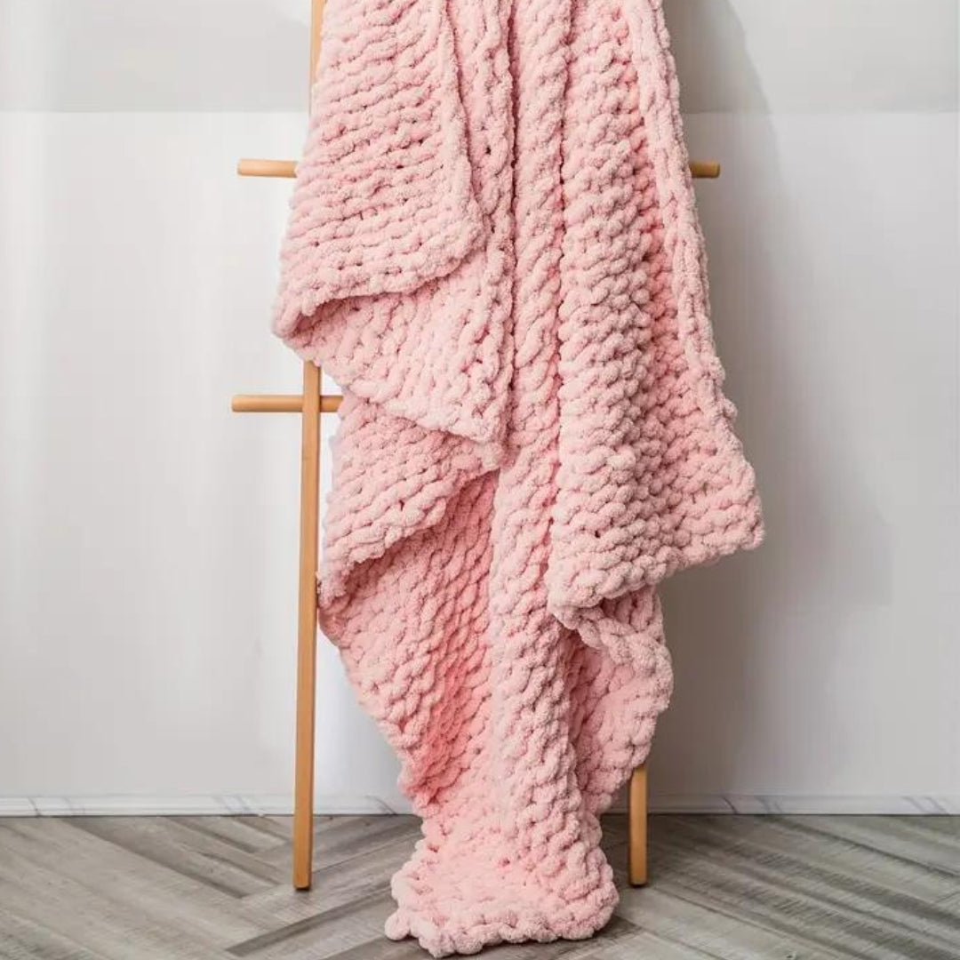 Wolly Wonder Deken - Zacht & Comfortabel Roze